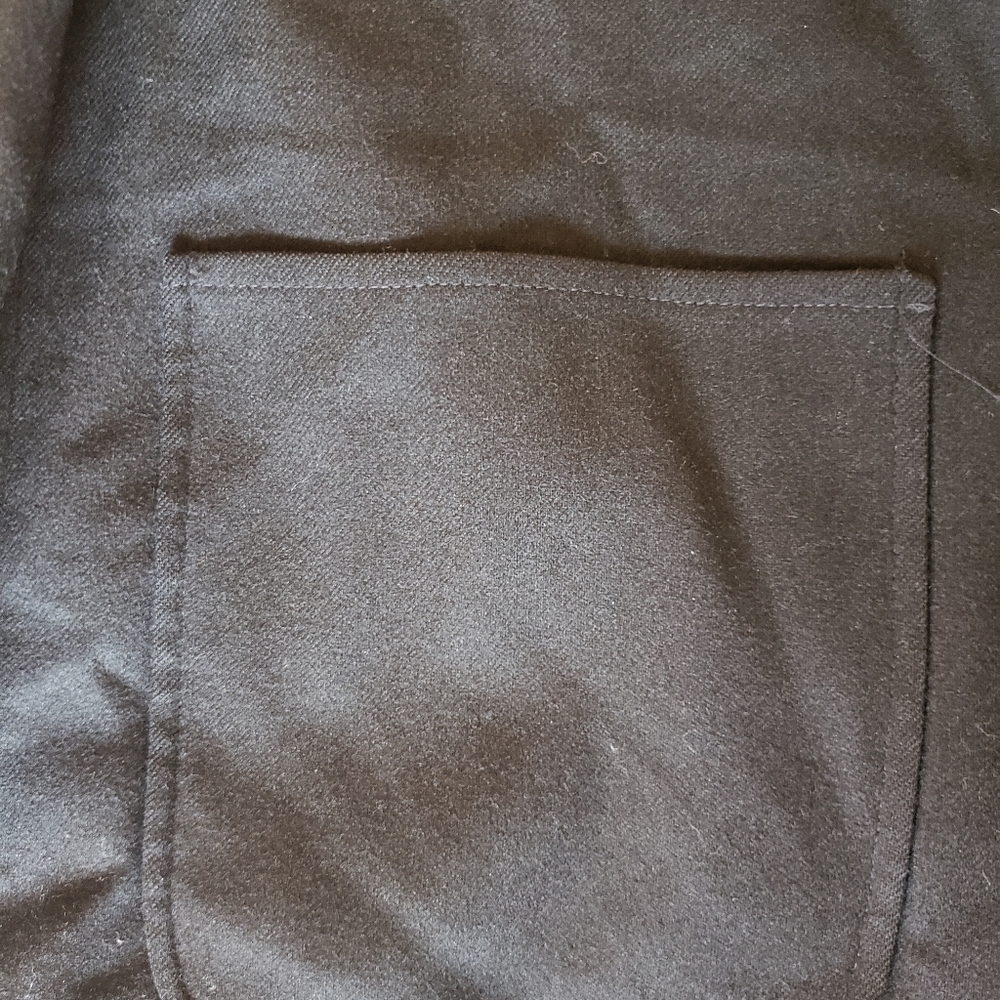 Vintage Pendleton Wool Black One Button Blazer La… - image 3